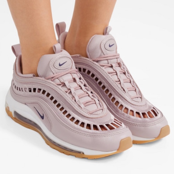 Nike Shoes - Nike - Air Max 97 UL 17 SI Cutout Mesh Leather Sneakers